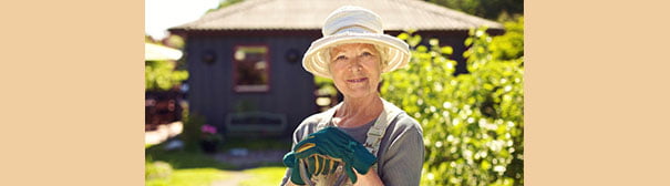 Woman gardener