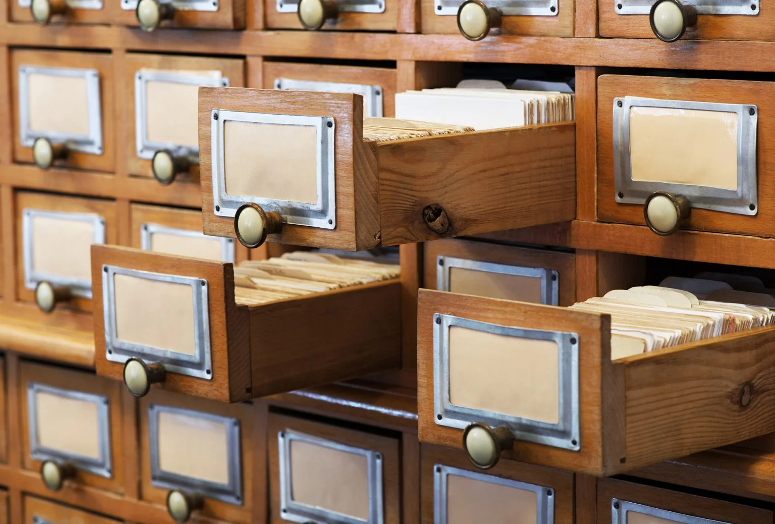 old library catalog