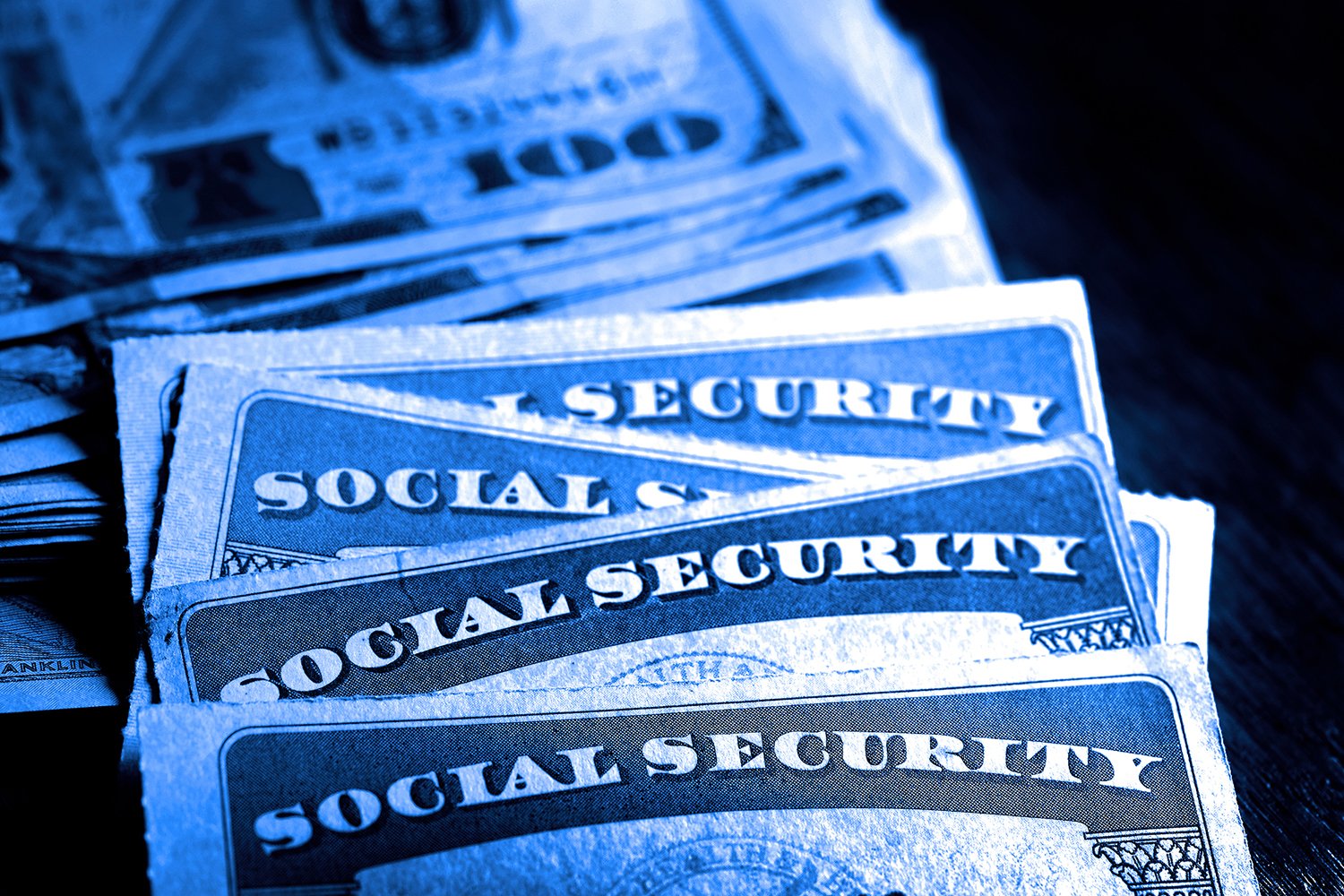 Social Security Cards with Cash