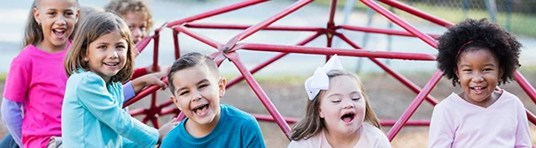 Photo of preschoolers playing