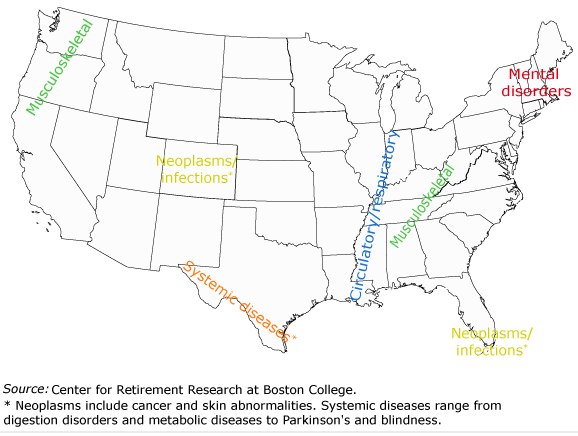 SSDI Hotspots