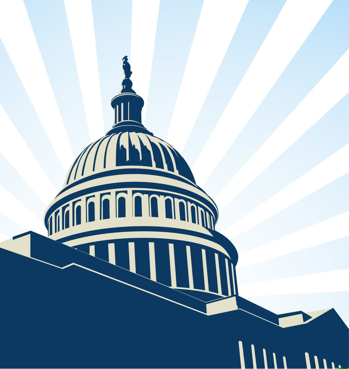 capitol building illustration