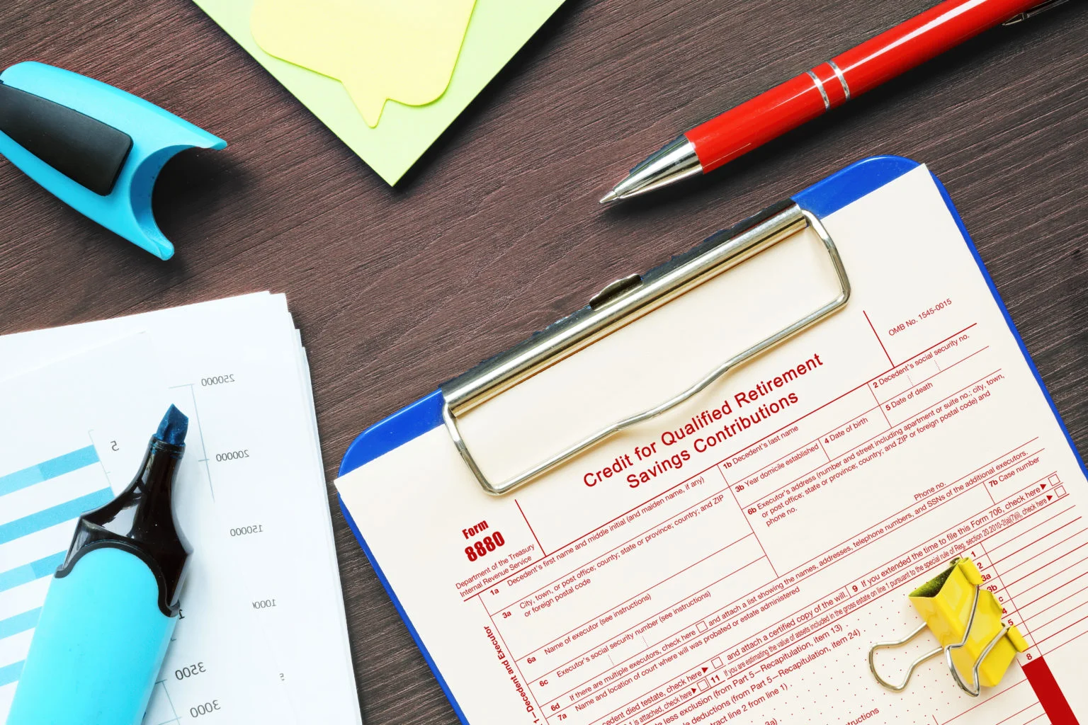 Tax Form 8880, Credit for Qualified Retirement Savings Contributions