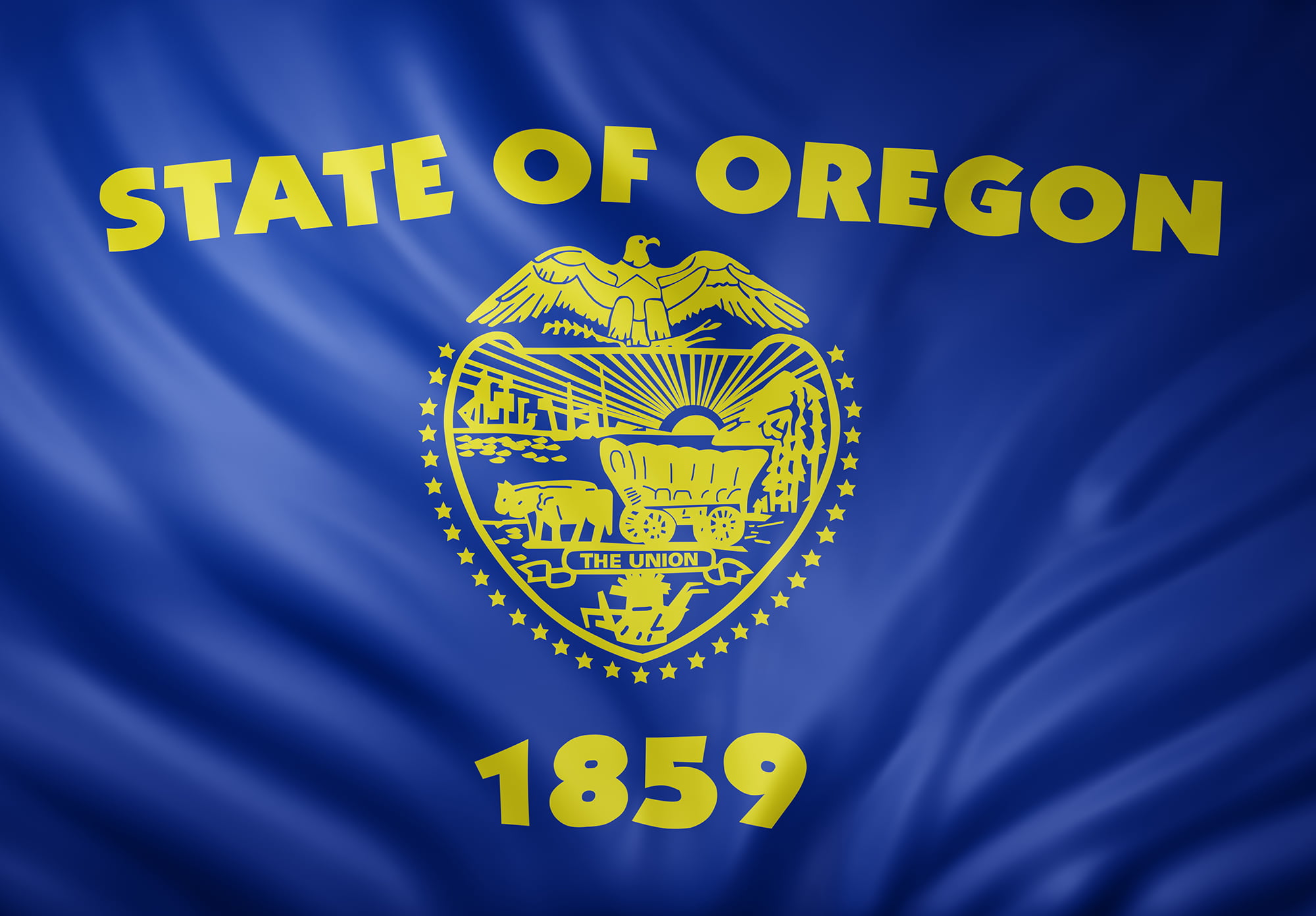 Oregon state flag
