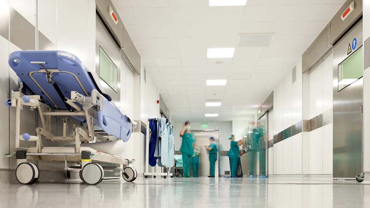 Photo of inside a hospital