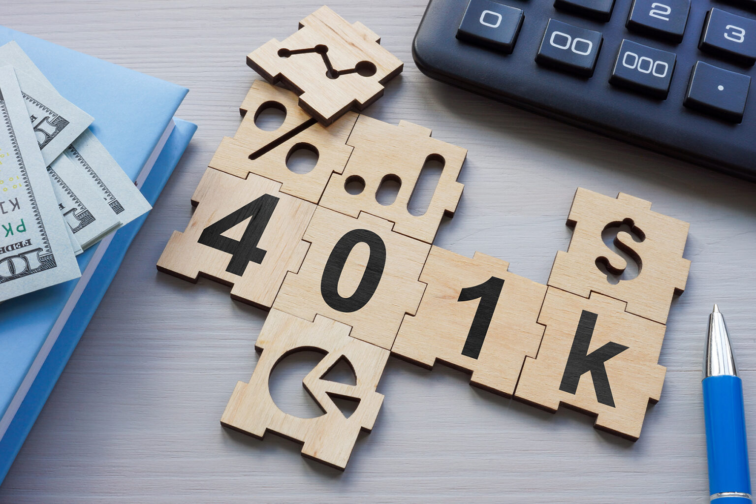 Puzzle about 401k retirement plan