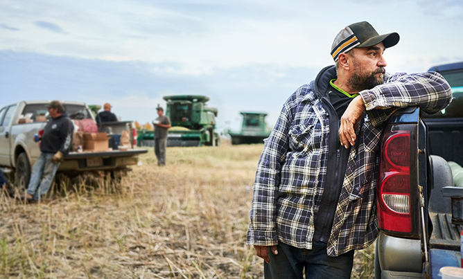 photo of a farmer