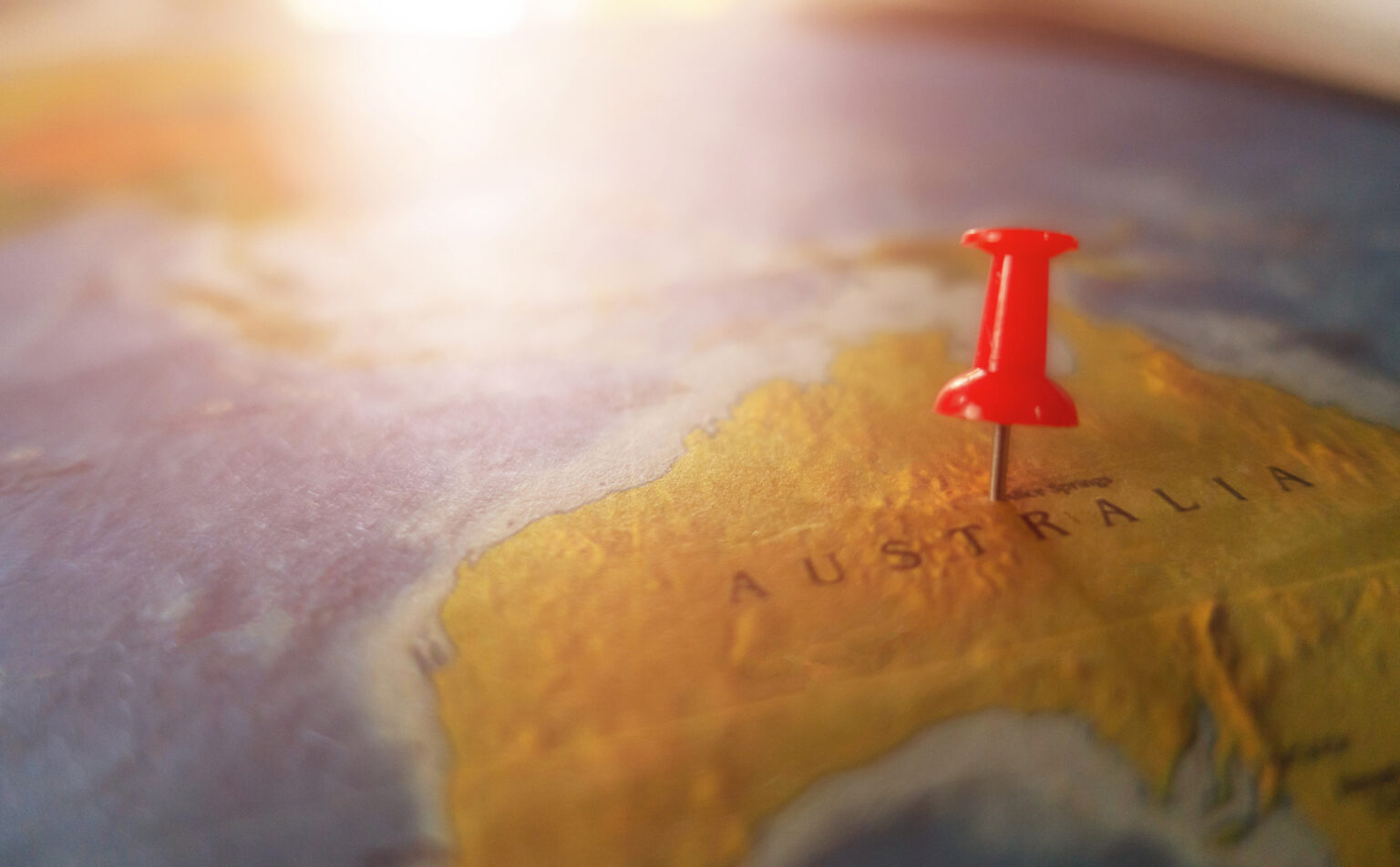 locations marked with red pin